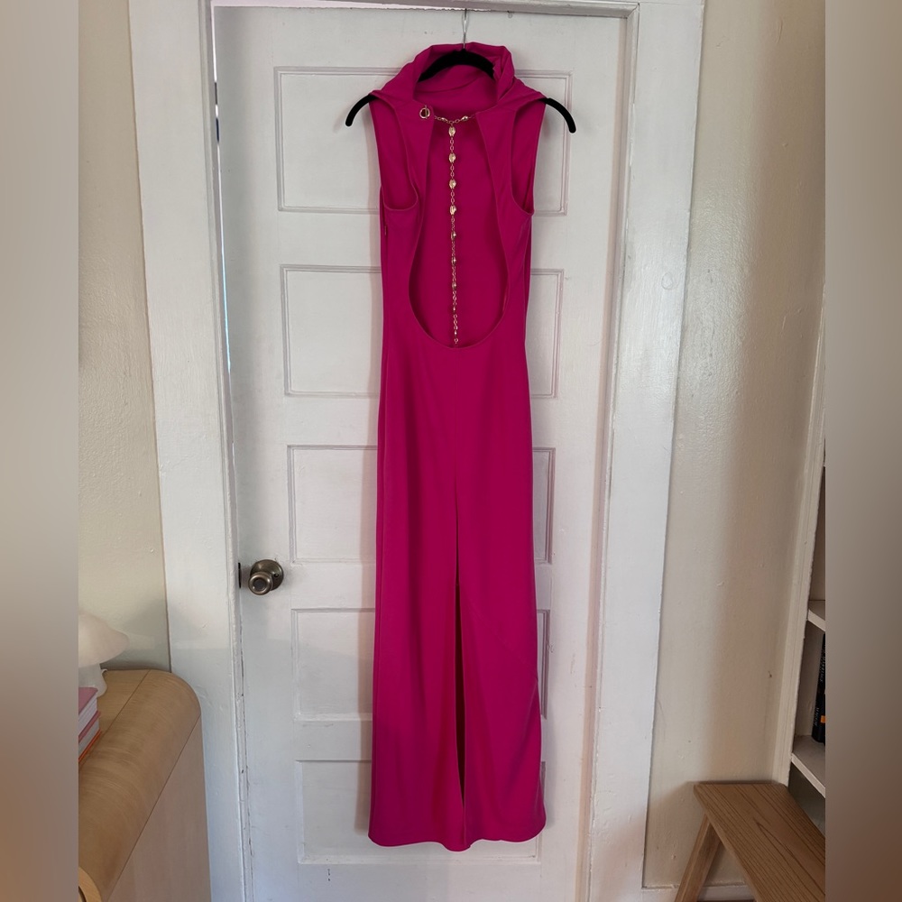 Staud Shannon Dress - Magenta XS - Picture 3 of 7
